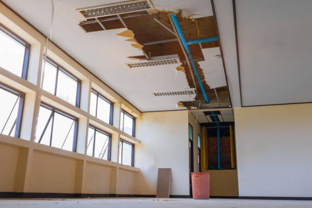 Water damage restoration process in Kiel, WI